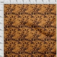 thumbnail image 3 of oneOone Cotton Poplin Twill Brown Fabric Batik Diy Clothing Quilting Fabric Print Fabric By Yard 56 Inch Wide - KI, 3 of 4