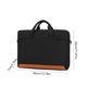 thumbnail image 3 of Bolsa para portátil Bolsa mensajera de 14 pulgadas Bolsa de hombro Bandolera Tela elegante Protección suave para el forro de agua Maletín duradero para trabajo de viaje, 3 of 6