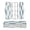 Cartoon Dog Faces and Bones, variant on Plastic Pencil Box Large Capacity Pencil Boxes Clear Boxes with Snap-Tight Lid Stylish Office Supplies Storage Organizer Box Cute Little Dog Pattern