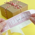 thumbnail image 2 of Wrapables 3" x 1" Small Business Thank You Stickers Roll, Sealing Stickers and Labels for Boxes, Envelopes, Bags, Packages, Blush (120 stickers), 2 of 5