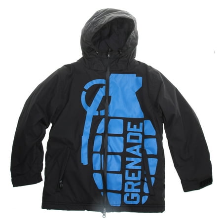 Grenade Exploiter Snowboard Jacket Snowboard Jacket Black Youth