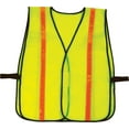 thumbnail image 2 of Ergodyne Glowear 8040HL Non-Certified Hi-Gloss Vest, Lime, 2 of 2