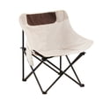 thumbnail image 2 of LJNYFDC Coffee Chair Ultralight Outdoor Folding Beach Chair with Back Support Design Large Feet Compact Size Camping Stool, 2 of 7