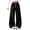 02#Black, variant on Women's Wide Leg Sweatpants Elastic Waist Drawstring Casual Joggers Loose Fit Track Pants Plus Size Comfortable Streetwear Hot Pink 3XL