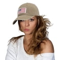 thumbnail image 3 of ASFGIMUJ Baseball Hats For Womens Sun Star Embroidery Cotton Caps Trucker Adjustable, 3 of 4