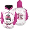 thumbnail image 5 of Personalized Name Breast Cancer Shirt - Survivor Shirts, Pink Cancer Tee S-5XL (Sweatshirt, XL), 5 of 7