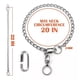 thumbnail image 4 of Collar De Cadena Para Perro, Correa De Acero Inoxidable De M, 4 of 6