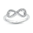 thumbnail image 3 of Lafonn Classic Sterling Silver Platinum Plated Lassire Simulated Diamond Ring (0.31 CTTW), 3 of 5