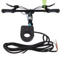 thumbnail image 3 of Motorcycle Horn Headlight Switch, Space Saving Bicycle Headlight Horn Switch Stable Conductivity Easy To Install  for Scooter, 3 of 8