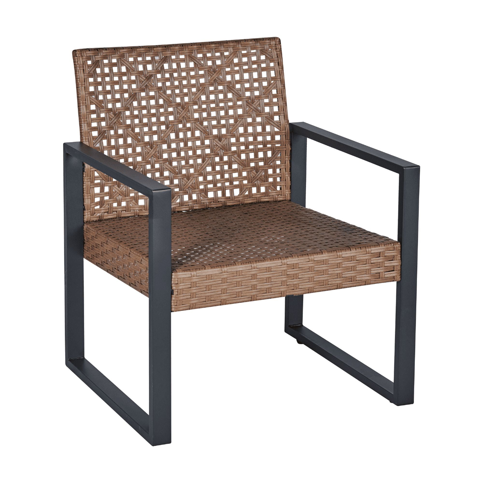 Aimee Lii 4-Piece Patio Furniture Set for Outdoor Balcony Porch Garden Backyard Lawn, Acacia Wood Table Top, Black Cushion Aimee Lii 4-Piece Patio Furniture Set for Outdoor Balcony Porch Garden Backyard Lawn, Acacia Wood Table Top, Black Cushion