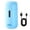 Blue, variant on 7829 Electric Pencil Sharpener USB Powered Auto Sharpener For 7mm-8mm Wood Pencil