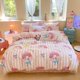 thumbnail image 3 of Nuevo juego de sábanas de algodón para niños de Sanrio My Melody Cinnamoroll Hello Kitty, juego de tres piezas, funda de edredón con forma de corazón para niña, juego de cuatro piezas, 3 of 5