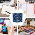 thumbnail image 6 of FORMRS 1-Subject Spiral Notebook 8" x 5" College Ruled 60 Refillable Sheet A5 Hard Cover, 2 Pack, Watercolor Shark Pattern, 6 of 7