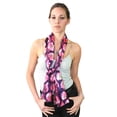 thumbnail image 3 of NYFASHION101 Women's Versatile Floral Inspired Sheer Headwrap Scarf - 1491PPPN, 3 of 3