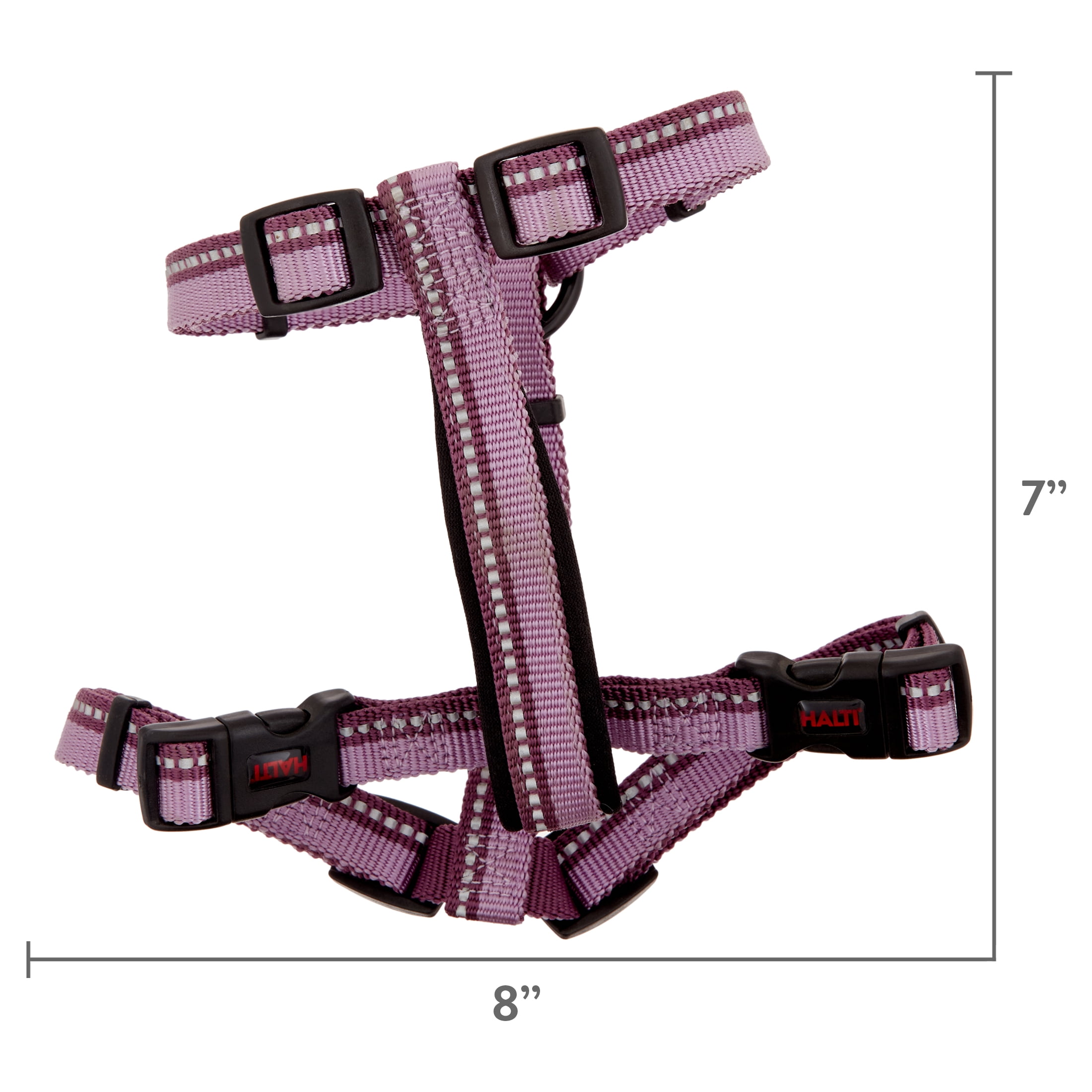 HALTI Nylon Dog Walking Harness, Small, Purple (Chest 16" - 24")