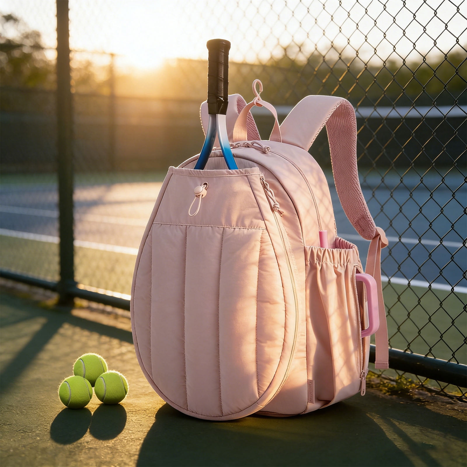 Multifunctional Gym and Tennis Bag Includes Shoe Compartment Wet Dry Storage for Travel and Workout