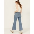 thumbnail image 3 of Levi's Women's Medium Wash Middy Ankle Flare Stretch Denim Jeans - A7203-0005 26W x 30L, 3 of 4