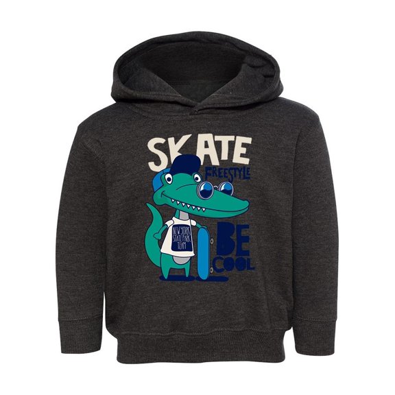 Cool Crocodile Skater Hoodie Toddler -Image by Shutterstock,  2 Toddler