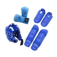 thumbnail image 2 of Equipo de entrenamiento de karate, casco de boxeo, equipo de ejercicio, guantes de boxeo con Azul L, 2 of 9