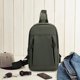 thumbnail image 4 of Bolso de pecho para hombre de gran capacidad | Bolso de hombro cruzado de moda | Poliéster duradero | Múltiples compartimentos | 28x19x10cm | Organizador de viajes casuales y de negocios, 4 of 5