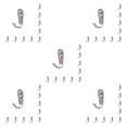 thumbnail image 3 of Moyic Colgador de ropa de 10 piezas de repuesto autoadhesivo resistente al agua para el hogar gancho de cocina grande de 2mm Type2 NO2, 3 of 6