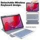 thumbnail image 3 of Para Lenovo Tab M11 (Xiaoxin Pad 11 2024) Funda de PU + acrílico Funda con soporte para tableta con teclado Bluetooth Estilo B Lenovo Tab M11 (Xiaoxi Purple), 3 of 5