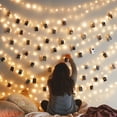 thumbnail image 2 of Guirnalda de luces LED con clip para fotos, USB/batería, 2 m, 5 m o 10 m, decoración navideña para el hogar, dormitorio, fiesta y vacaciones, 2 of 5