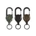 thumbnail image 1 of Llavero retráctil de alta resistencia, insignia de tracción, carrete de identificación, mosquetón, portallaves para exteriores, sostiene múltiples herramientas, nuevo, 1 of 5