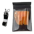 thumbnail image 2 of Bolsa de tijeras de peluquero Bolsa de tijeras de peluquero con cinturón Bolsa de cintura de peluquero portátil de cuero de PU Bolsa de peluquería Naranja Claro Fernando Estuche para tijeras de peluquero, 2 of 8