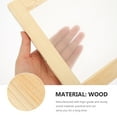 thumbnail image 3 of WRITWAA Printing Frame for Screen Chocolate Wood 1Pack for, 3 of 7