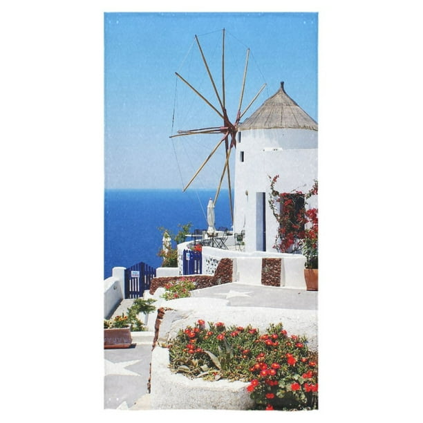 MKHERT Lighthouse Bath Towel Shower Towel Wash Cloth Face Towels 16x28