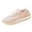 Pink, variant on Trainers Shoes for Women Lightweight Retro Ballerina Sneakers Versatile Casual Sports Shoes with Elastic Ruffled Heel, Comfortable S𝗅ip On Sneakers for Back to College