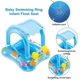 thumbnail image 3 of Starfish sitting circle sunshade swim ring sunscreen splashing, 3 of 5