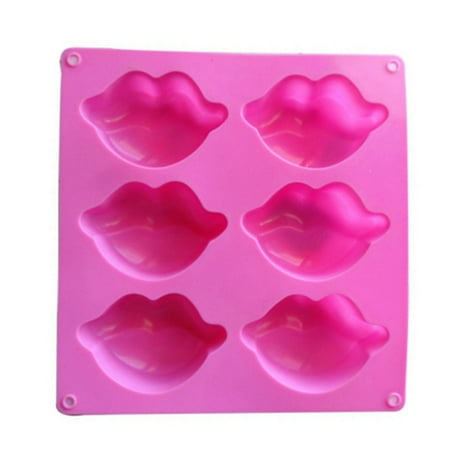 

Exquisite for Creative Cute Lip Mold Cake Chocolate Soap Decorating Tool Gift