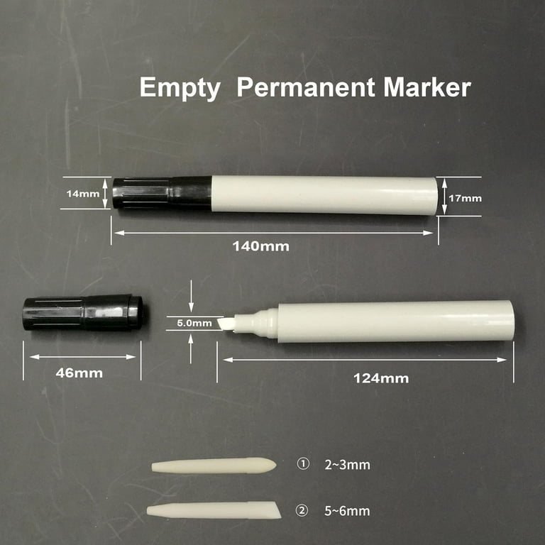 10 Pieces Refillable Paint Pens Empty Pen Rod Paint Markers Refillable  Empty Acrylic Paint Marker For Art Supplies - AliExpress
