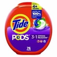thumbnail image 2 of PODS Laundry Detergent, HE Compatible, Spring Meadow, 66 oz Tub, 76 Pacs/Tub | Bundle of 2, 2 of 10