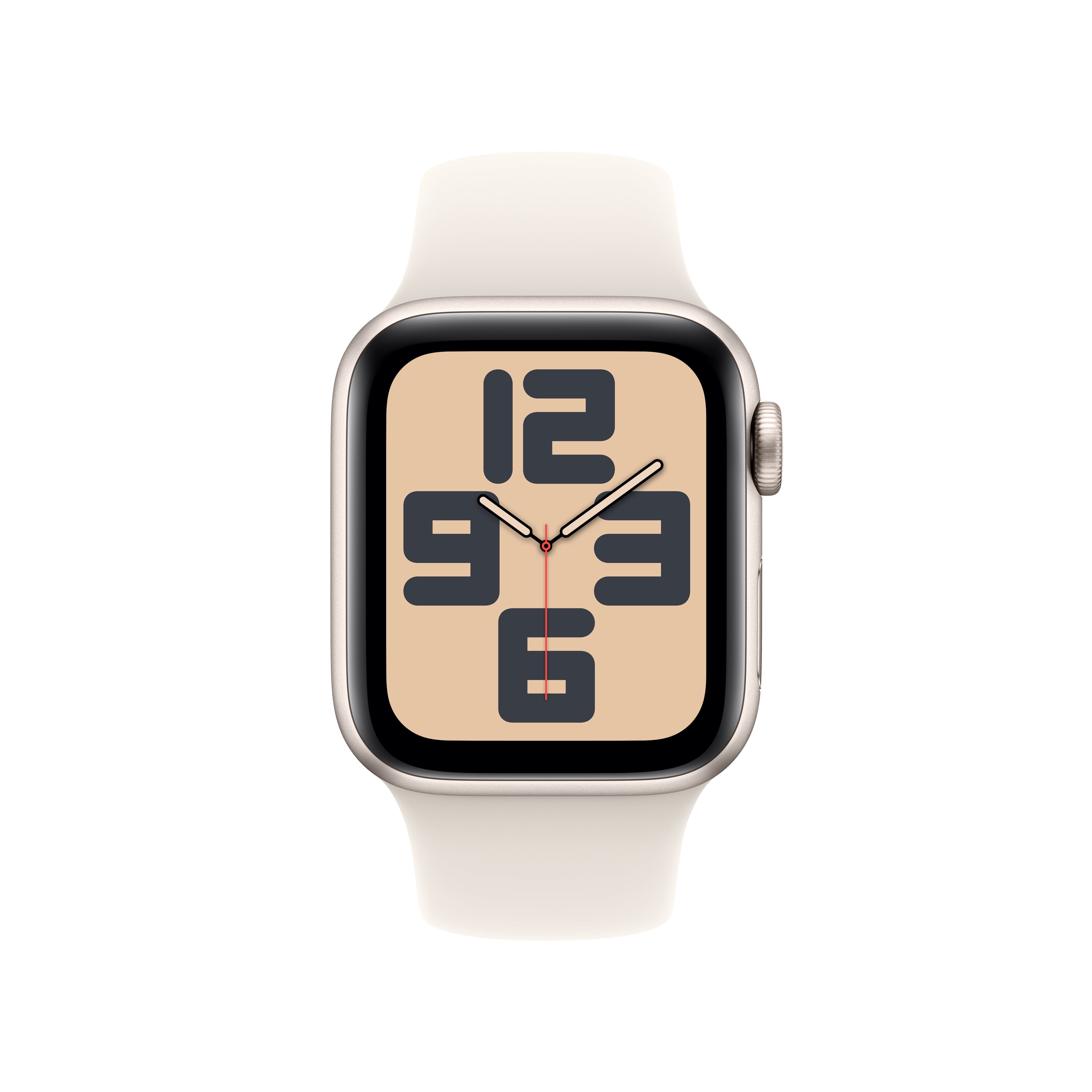Apple Watch SE (2nd Gen) [GPS + Cellular] Smartwatch with 40mm Starlight Aluminum Case with Starlight Sport Band - M/L. Fitness & Sleep Tracker, Crash Detection, Heart Rate Monitor