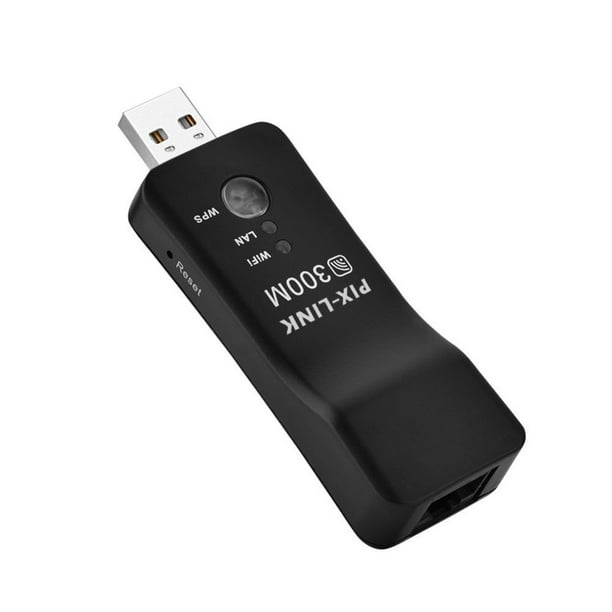 Repetidor de red inalámbrico USB 300m Repetidor Wifi Amplificador de señal AP clásico UE01