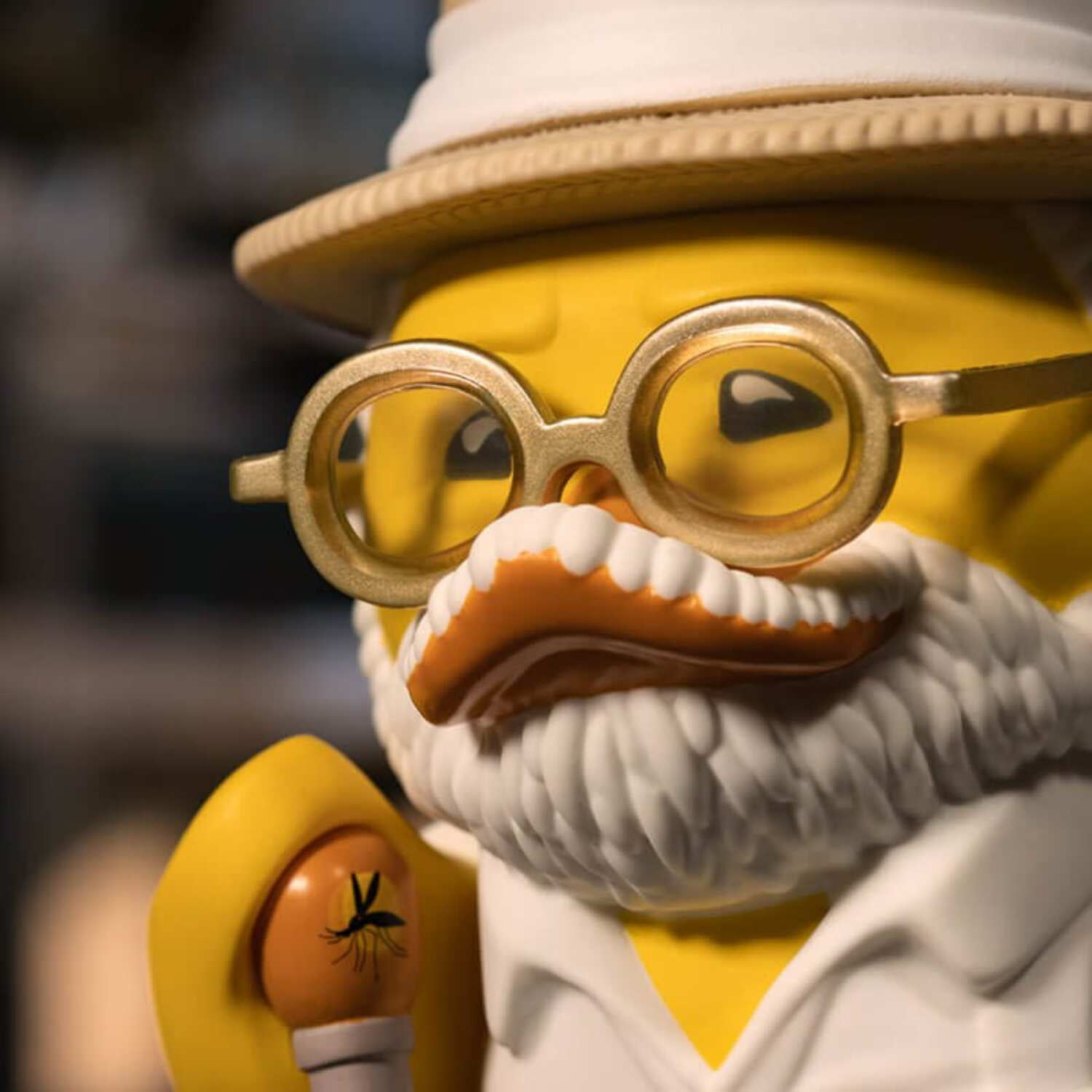 Dr. John Hammond Official Jurassic Park Rubber Duck by TUBBZ  Boxed Edition