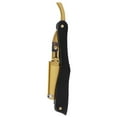 thumbnail image 1 of Wooden Handle Manual Razor Classic Barber Shaver Foldable Hair Beard Razor Shaving Knife Black, 1 of 10