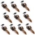 thumbnail image 1 of Famyfamy Christmas Tree Ornament Artificial Bird Decor Tree Lawn Home Garden Artificial Bird Ornaments For Christmas Garden Tree Decoration Christmas Birds Clip On Christmas Tree 12 Pcs, 1 of 12