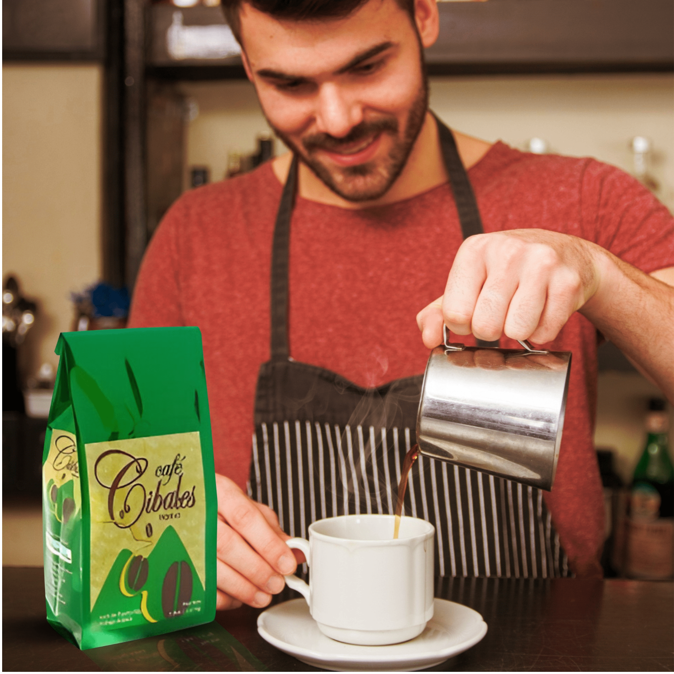 Café Cibales, "El Verde" Ground Coffee, 14 oz
