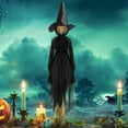 thumbnail image 5 of RnemiTe-amo Halloween Animated Zombie Groundbreaker，Halloween Voice Control Induction Luminous People Holding Hands Witch, 5 of 9
