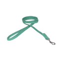 thumbnail image 1 of Dogline Comfort Microfiber Flat Leash for Dogs (W 1" L 4ft), Teal, 1 of 5