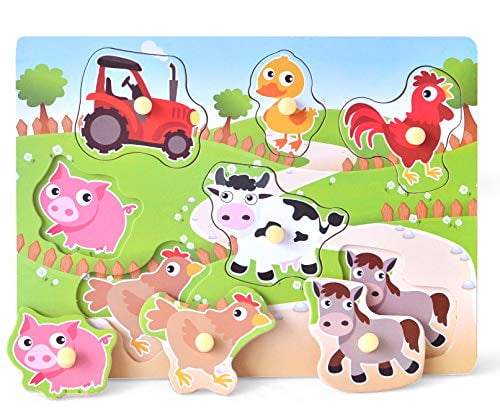 wooden peg jigsaw puzzles