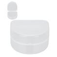 thumbnail image 4 of Orthodontic Retainer Case, Denture Retainer Box Locking Tightly Transparent Snap on Protective Portable Size Keep Cleaning  for Daily Use, 4 of 8