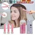 thumbnail image 2 of Set de pinzas para rizar el cabello Bangs Hairpin Pink HUOGUO, 2 of 5