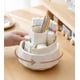 thumbnail image 2 of Creative Rotating Pen Holder Storage Box - Diamond Pattern Plastic Pen Holder, Large Capacity Design, INS Style Stationery Organizer, Suitable for Offices and Schools, 2 of 5