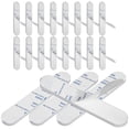 thumbnail image 3 of MIANGASTORE 30pcs Hat Sweat Liner Pad Hat Sizing Strip Cap Sweat Liner Absorbent Sweat Pad, 3 of 8