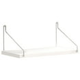 thumbnail image 1 of Ganchos para colgar estantes flotantes de pared, modernos estantes blancos para dormitorio, guardería, decoración de pared, sala de estar, baño, cocina., 1 of 2